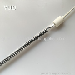 transparent carbon fiber infrared heating lamp 600W