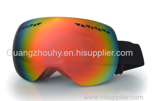 High quality custom snowboarding glasses non polarized function