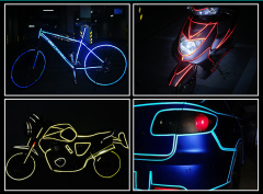 Bike Flurescent Decal Tape Safety Accessories