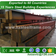 Prefabricated Building made of steelstruct use ASTM steel well welded for Lima