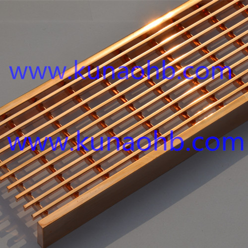 Colored Linear Drain Grates