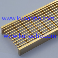 Colored Linear Drain Grates