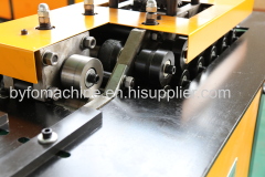 Hot selling hvac square tube lockformer machine from Nanjing BYFO
