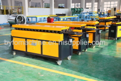 Hvac square duct flange forming machine