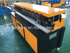 Hvac square duct flange forming machine