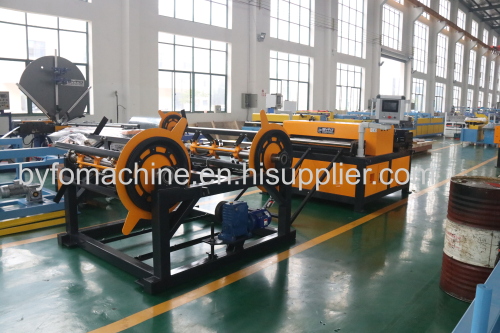 widely used square duct manufacture machine,hvac air rectangular duct line