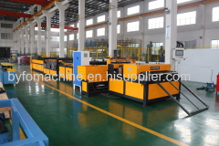 Automatic hvac sqaure air duct forming machine