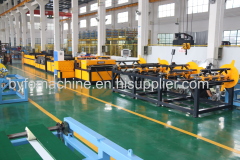 Square air duct forming auto line machine