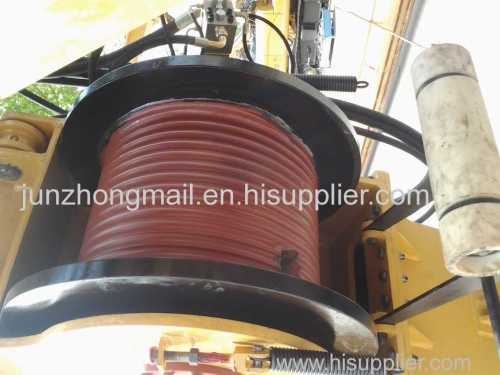 Lebus groove winch for drilling rig