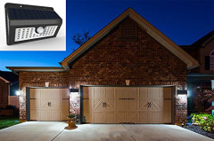 45LED Deck Light Outdoor Wall Light Sconce Motion Sensor Light with Solar Powered Detector Auto On/Off Emergency Lamp