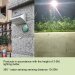 Outdoor Solar Lights With Remote Control 56 LEDs 1000 Lumens Waterproof Radar Motion Sensor Wall Light