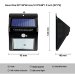 20LED Solar Lights Outdoor- Motion Sensor Security Lights with Waterproof Wireless Design