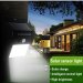 20LED Solar Lights Outdoor- Motion Sensor Security Lights with Waterproof Wireless Design