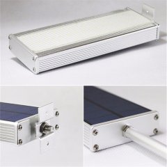 China supplier High Quality 48led 3000mAh Aluminum Ally Easy Install Solar Garden Light