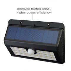 Solar wall light 3 Light mode 20 LED Motion Sensor Security Lights Home Security Solar Lights 3-in-1 Wireless Weatherp