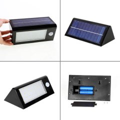 32 LED Solar Powered PIR Motion Sensor Light Rechargeable Waterproof Outdoor Solar Wall Porch Pathway Garden Street