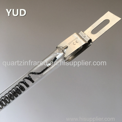 china supplier Quartz glass Halogen Infrared Lamp for painting