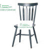 Nordic wood backrest chair American chair Windsor chair for dining room patio furniture