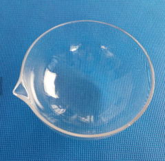 clear quartz glass lab Evaporation dish quartz evaporating dish corrosion resistance transparent