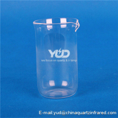 china supplier 50-5000ml heat resistant borosilicate glass laboratory High temperature quartz beaker