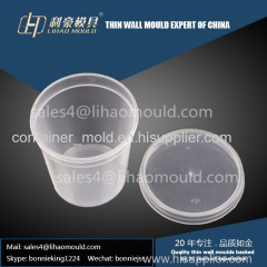 disposable thin wall round container mould technical supporter