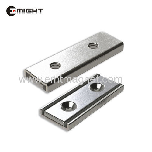 Channel Magnets strong neodymium magnets Inside Magnetic Assembly
