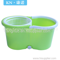 High quality 8-spin cleaning mop with plastic bucket