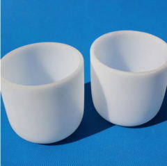 High temperature low type quartz crucible Durable and transparent easy to clean