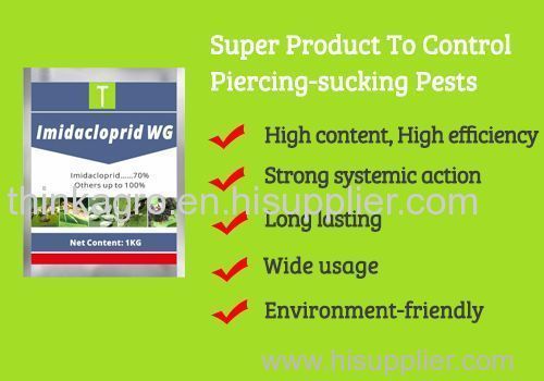 Imidacloprid 70% WG (For Piercing sucking pests)