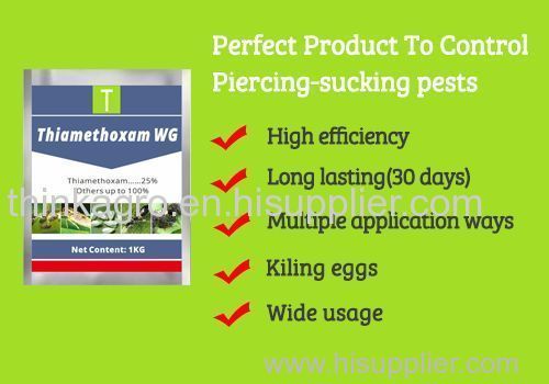Thiamethoxam 25% WG (for piercing sucking pests)
