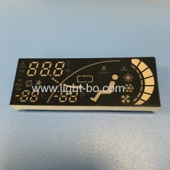 Custom design Super bright red 7 segment led display module for Automotive Instrument Panel