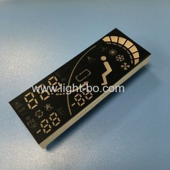 Custom design Super bright red 7 segment led display module for Automotive Instrument Panel