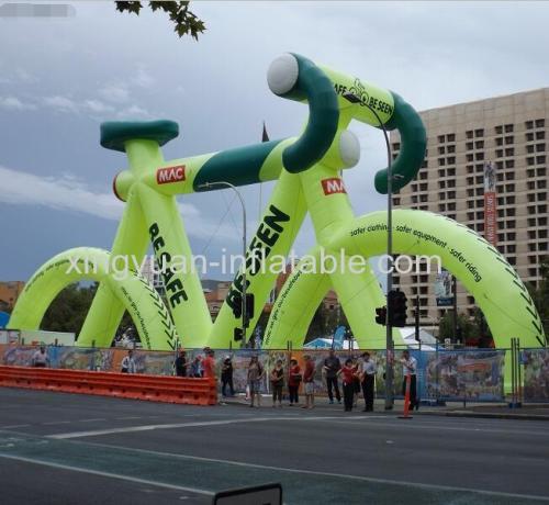 Outdoor advertising giant bicycle inflatable bike