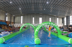 1000 ft slip n slide inflatable slide the city