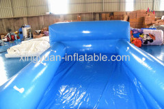 Single lane long slide inflatable slide the city