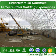 built-up H beam and light steel structure of suitable price at Cameroon area