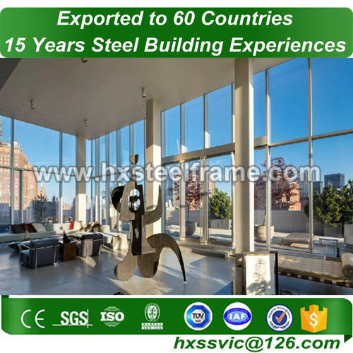 built-up steel column formed steel buldings on sale for project in Phnom Penh