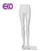 ECO cheap price glossy white black plastic underwear pants fashion stand leg realistic half lower body torso PP mannequn