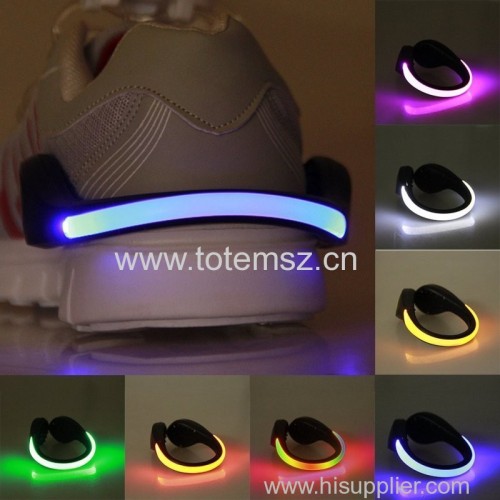 Running Cycling LED Luminous Shoe Clip Light