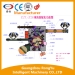 Rotary type LED bulb light semi-automatic assembly line Made in China