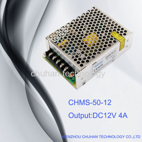 50W 12V single output Switching Power Supply for LED Lighting application