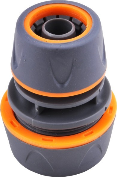 Plastic 1/2"-3/4" soft hose mender to joint 1/2" hose to 3/4" hose
