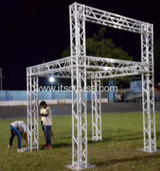 10x10ft Simple Trade Show Booth Exhibition Display Square Truss Rigging