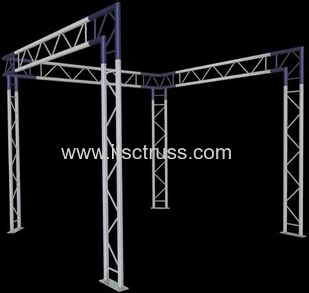 290X290mm Aluminum Ladder Truss Rigging for Trade Show Exhibition Display