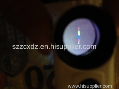 Handheld magnifier with 2 UV LEDs