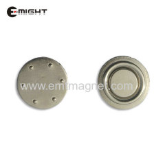 Name Badge Magnet Pot Magnet Magnetic Assembly D18 neodymium strong magnets Magnetic Tools neodymium button magnets