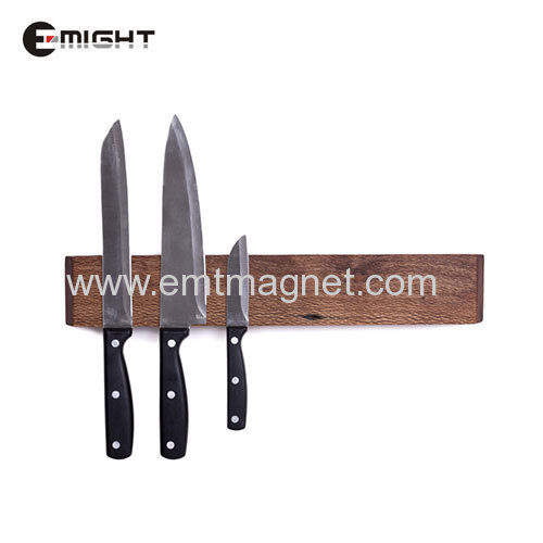 Magnetic Knife Holder Wooden Magnetic Assembly 400mm