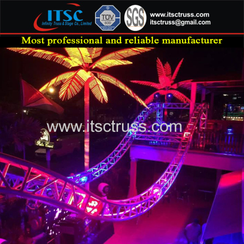 Multipurpose Truss Rigging for Outdoor Park Decoration