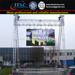 Multipurpose & Advertising LED Screen Outdoor Truss Rigging System for Heavy Duty LED Screen Support