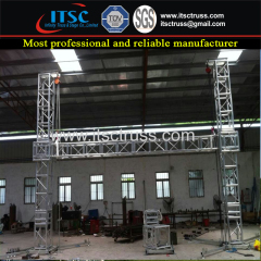 Multipurpose & Advertising LED Screen Outdoor Truss Rigging System for Heavy Duty LED Screen Support